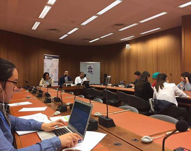 مجموعة العمل تنقل معاناة المعتقلين الفلسطينيين السوريين إلى مجلس حقوق الإنسان في جنيف