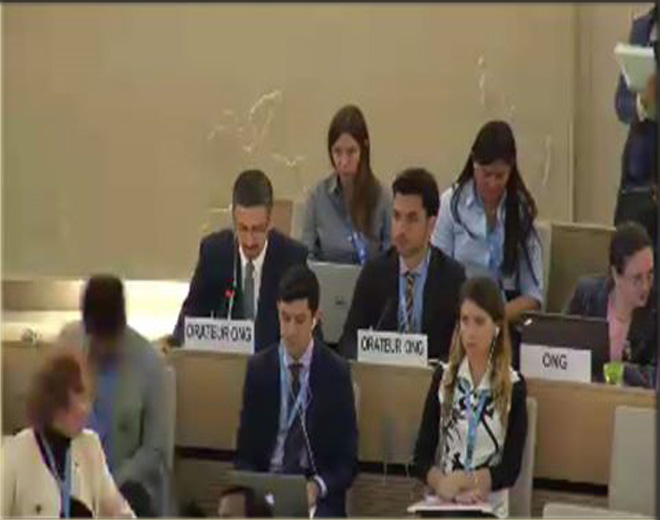 حول ضحايا التعذيب والمعتقلين من فلسطينيي سورية: ندوة ومداخلة شفهية لمركز العودة الفلسطيني ضمن مداولات البند الرابع لمجلس حقوق الإنسان 