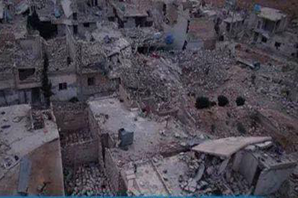 70% من مباني مخيمات درعا وحندرات والسبينة مدمرة و 40% من مباني اليرموك متضررة 