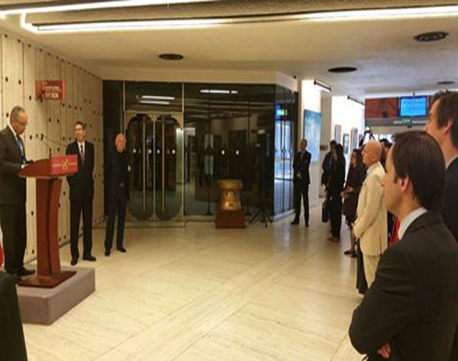 مركز العودة يثير قضية فلسطيني سورية ضمن مشاركته الرسمية في أسبوع الأمم المتحدة للسلام