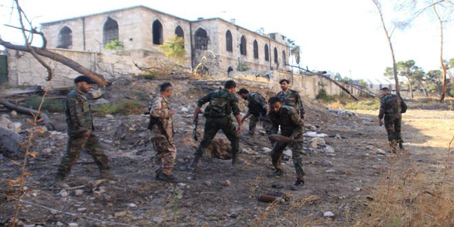 إصابة شاب فلسطيني خلال مشاركته القتال في حلب