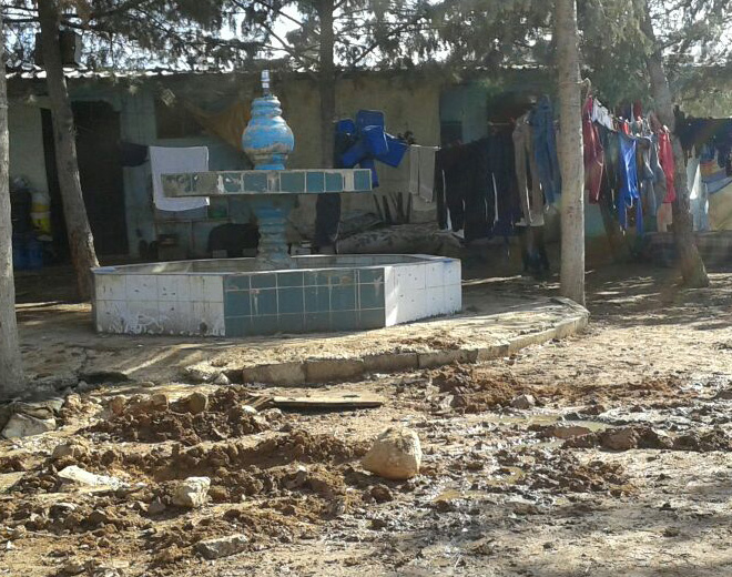 فلسطينيو سورية في مركز بلال بن رباح ببعلبك يشكون برد الشتاء وسوء أوضاعهم المعيشية 