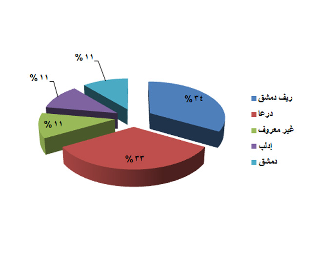 "9" فلسطينيين سوريين قضوا خلال شهر كانون الثاني/ يناير 2017