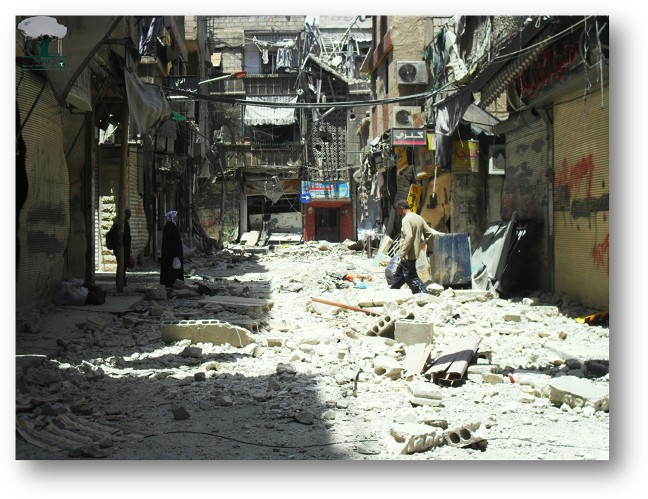 اشتباكات بين تنظيم الدولة وهيئة تحرير الشام في مخيم اليرموك 