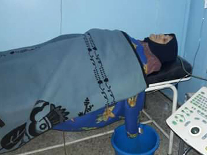 قضاء مسنة من أبناء مخيم اليرموك نتيجة الحصار ونقص الرعاية الطبية 