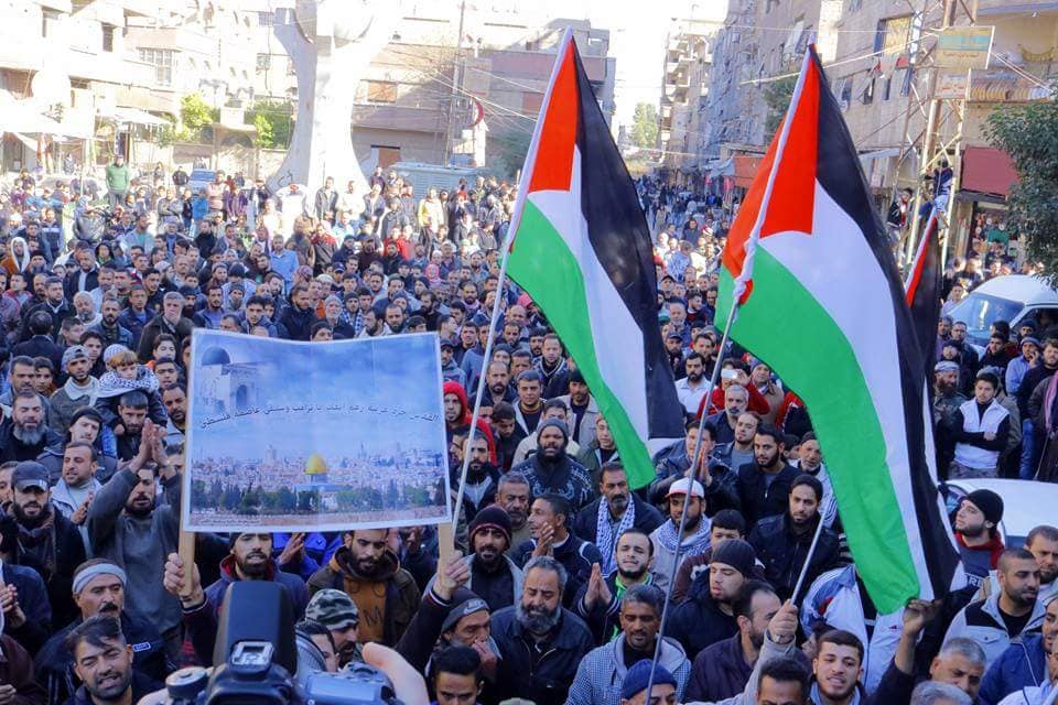 فلسطينيو سورية احصاءات وأرقام حتى 26 كانون الأول - ديسمبر 2017