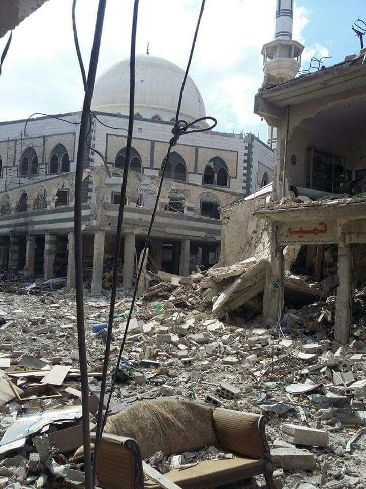 إيجاز صحفي حول آخر التطورات في مخيم اليرموك يوم 21 نيسان إبريل 2018