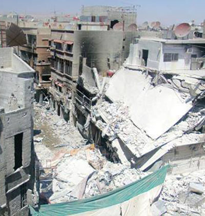 اللجنة المحلية في مخيم اليرموك  كل ما يشاع عن مخطط تنظيمي جديد عار عن الصحة