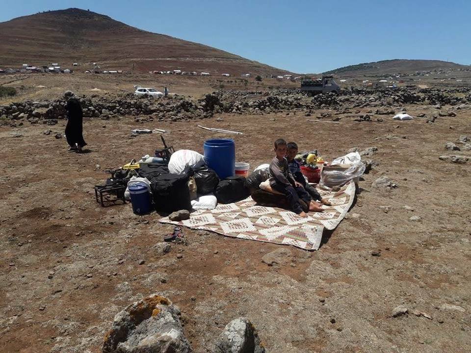 تدهور الأوضاع الإنسانية للاجئين الفلسطينيين جنوب سورية 