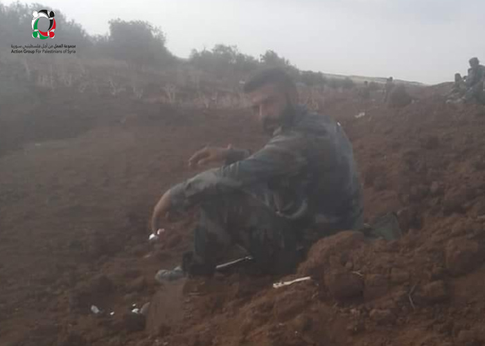 قضاء أحد أبناء مخيم السبينة جراء الصراع الدائر في سورية 