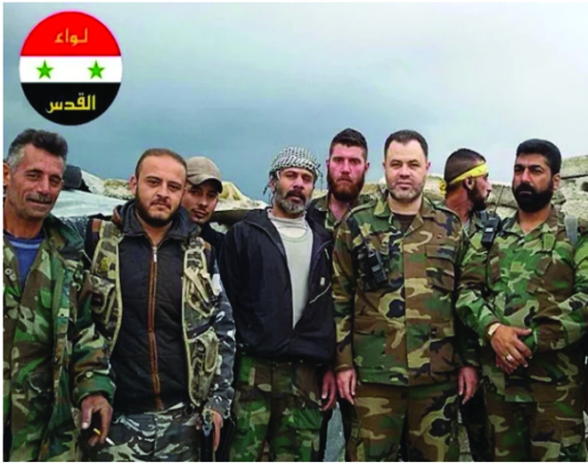 خلاف بين لواء القدس واللجان الشعبية في دير الزور يوقع قتلى بين الطرفين 