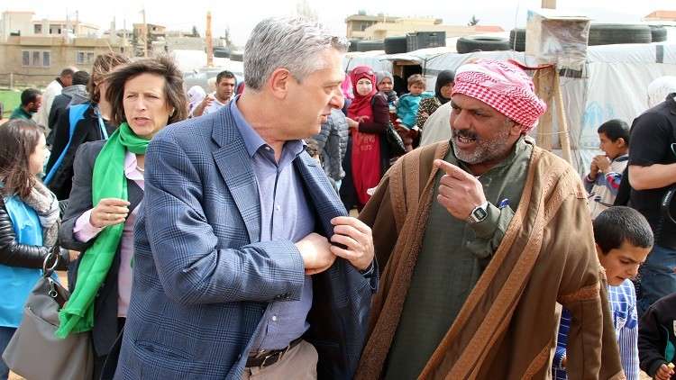 فيليبو غراندي: نعارض عودة اللاجئين إلى سورية في ظل استمرار النزاع فيها