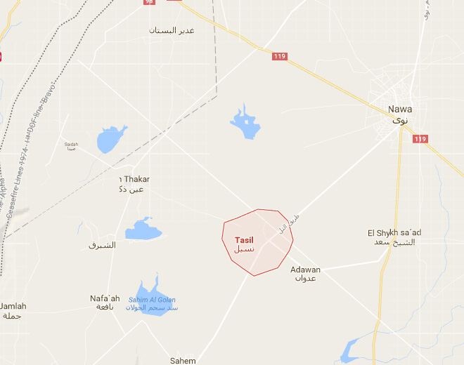 العائلات الفلسطينية العائدة إلى بلدة تسيل جنوب سورية تشكو فقر الحال وشح المساعدات