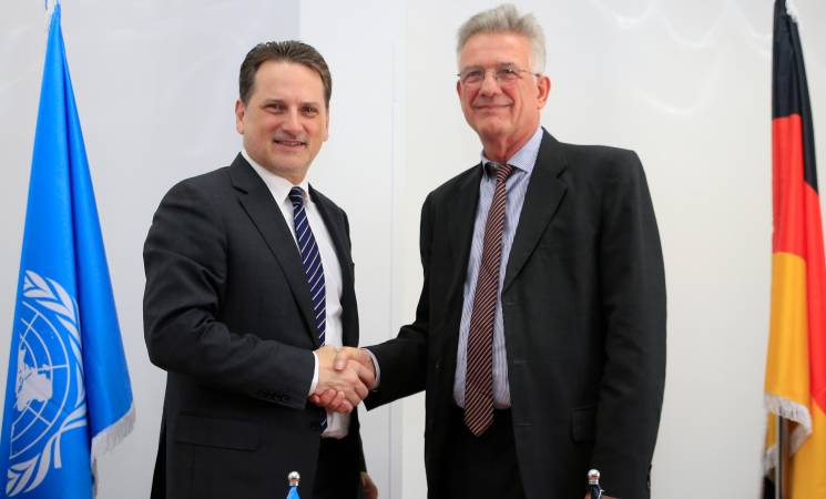 ألمانيا تتبرع للأونروا بـ10,1 مليون دولار