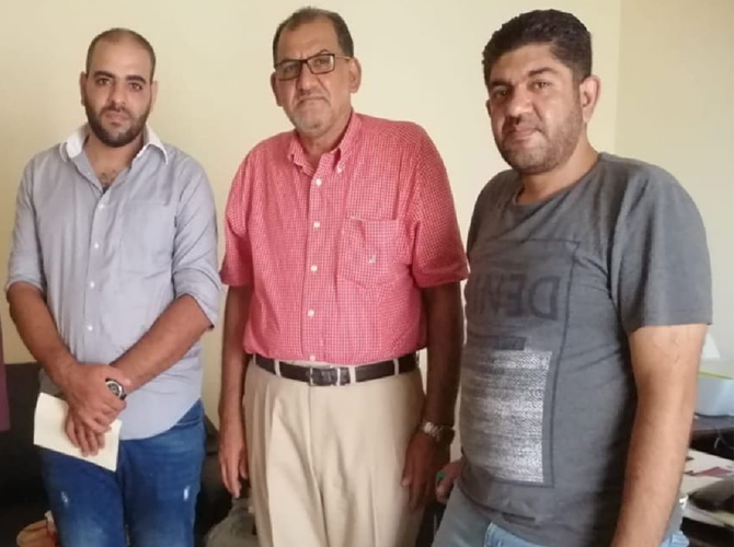 لجنة معاناة المهجرين من سوريا في لبنان تلتقي حماس في صيدا 