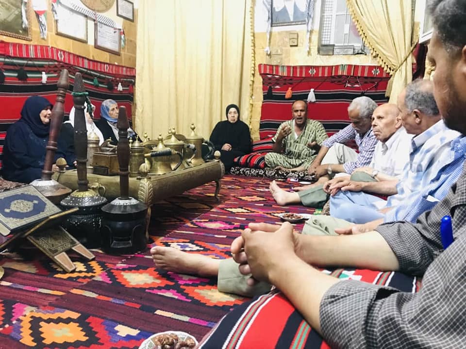 أنشطة دعم نفسي لكبار السن وذوي الاحتياجات الخاصة في مخيم جرمانا 