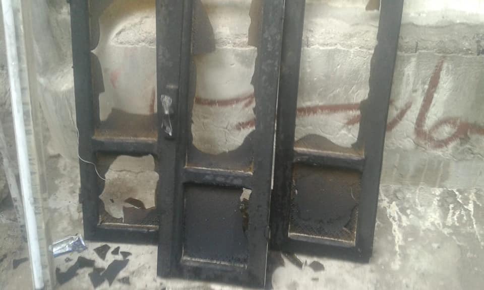 احتراق منزل لاجئ فلسطيني في مخيم درعا 