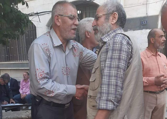 الأمن السوري يفرج عن اللاجئ الفلسطيني عيسى عمايري 