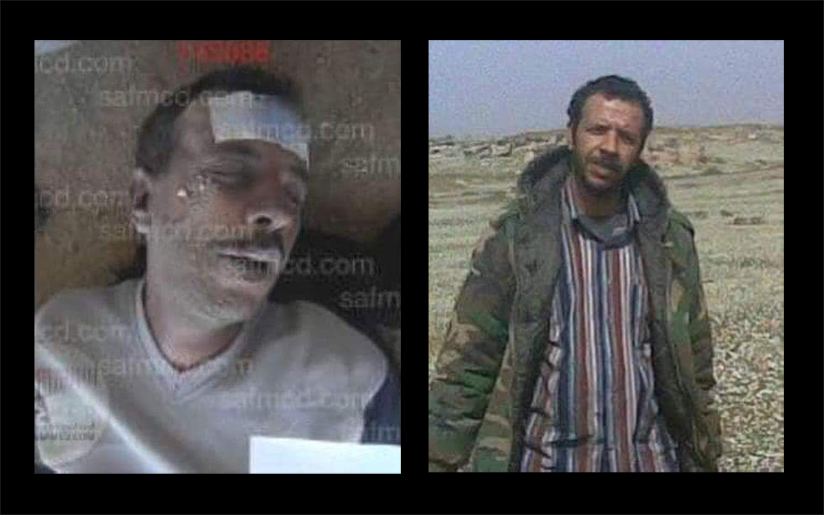 عائلة فلسطينية تتعرف على جثمان نجلها في صور قيصر