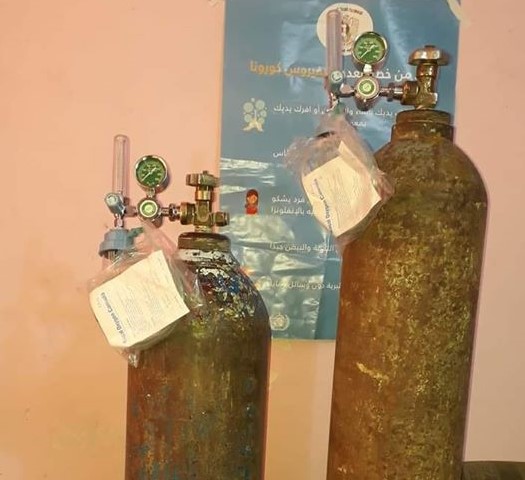 مبادرة لمساعدة مصابي كورونا في مخيم النيرب