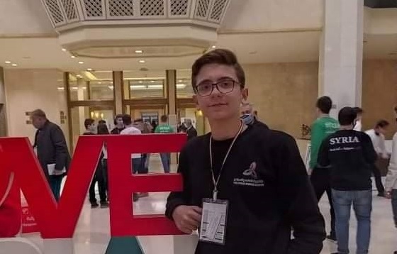 فلسطيني ينال المركز الرابع في الأولمبياد العلمي بسورية 