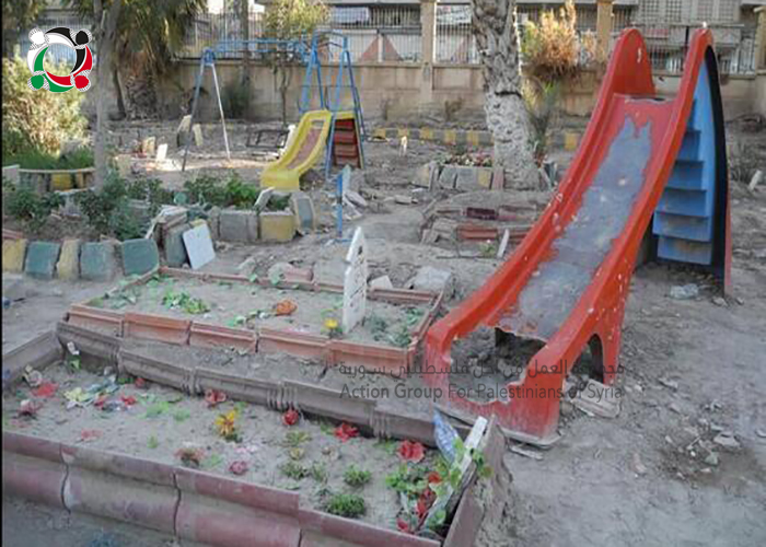 شاهد: مخيم درعا.. يوم احتضنت حديقة الأطفال جثامينهم 