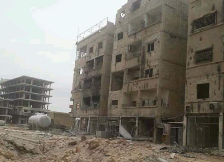 أهالي حيّ الزين جنوب دمشق يطالبون برفع الركام 