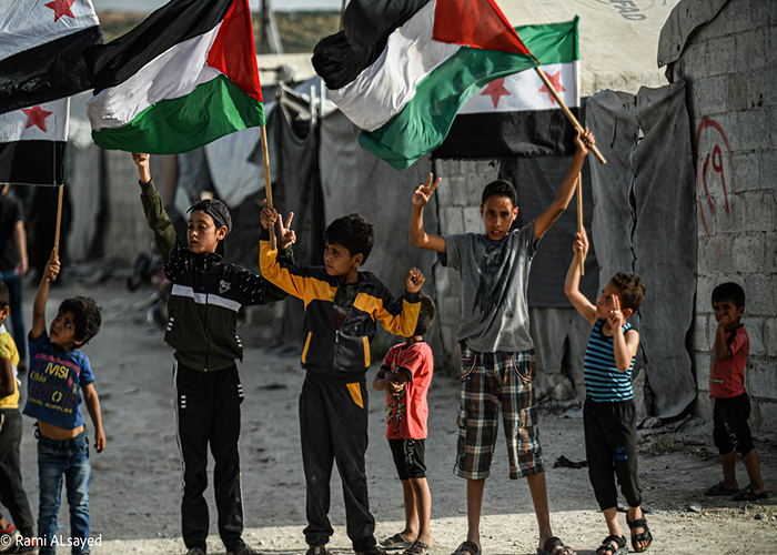 الشمال السوري.. وقفة تضامنية مع القدس ونصرة للمسجد الأقصى