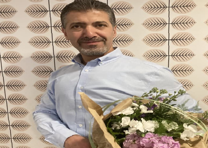 فلسطيني سوري يفوز بجائزة أفضل موظف رياضي على مستوى السويد  