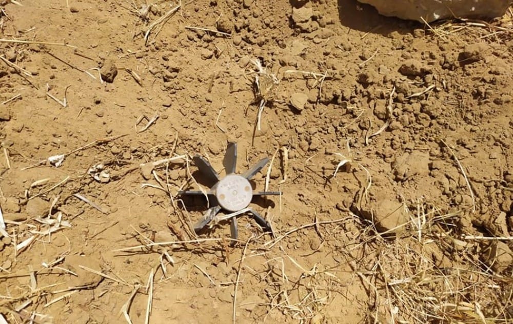 تحذير لأهالي مخيم اليرموك والحجر الأسود من مخلفات الحرب 