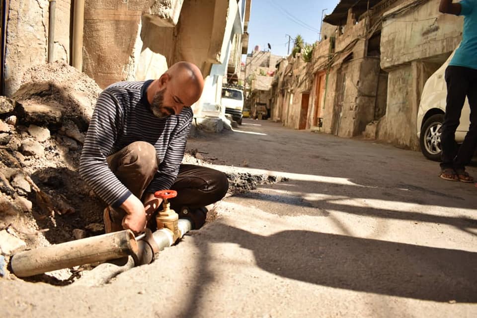 مشاريع خدمية تخفف من معاناة أهالي مخيم جرمانا والسيدة زينب 