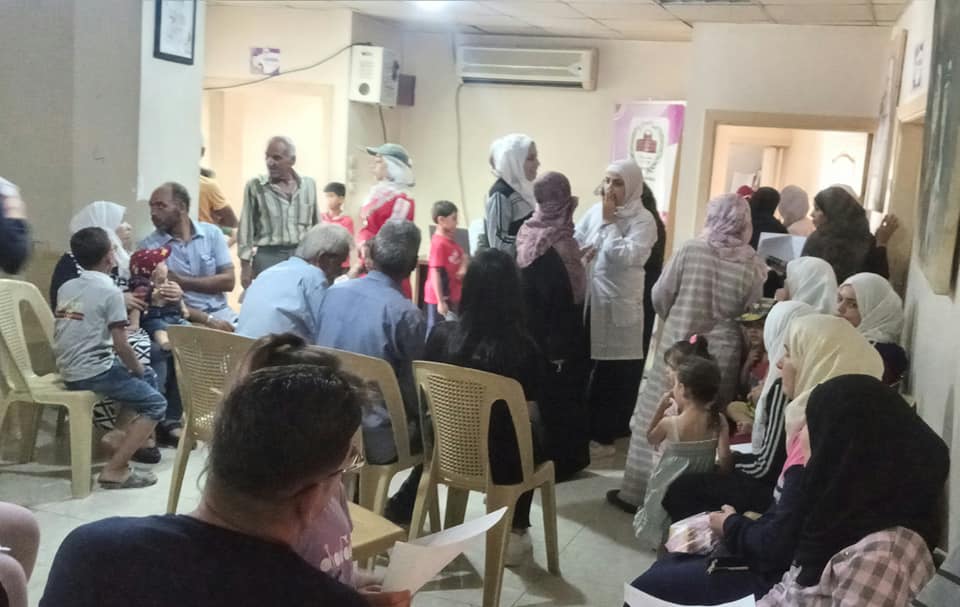 أسبوع طبي مجاني في مخيم خان الشيح 