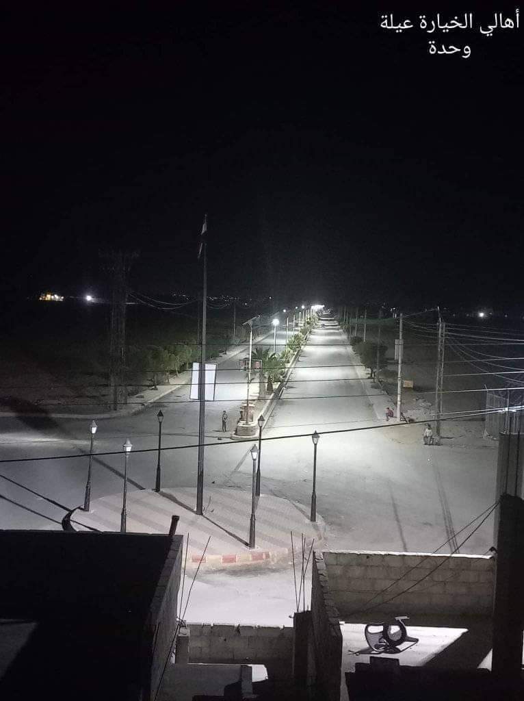 مخيم خان دنون.. مطالب بإنارة الشوارع الرئيسية بالطاقة الشمسية