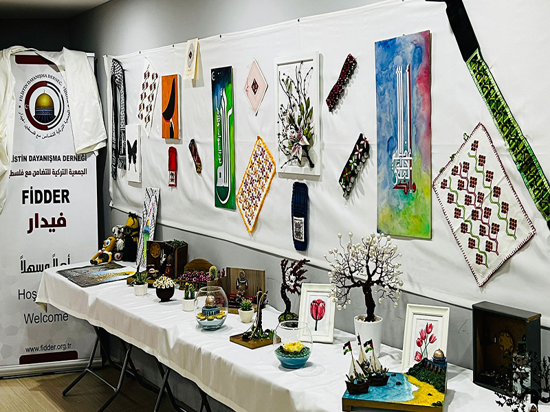 بمشاركة فلسطينيي سورية افتتاح معرض للتراث الفلسطيني