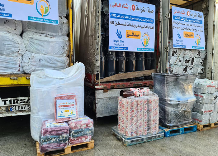 "العيش بكرامة" تطلق حملة لإغاثية النازحين في الشمال السوري