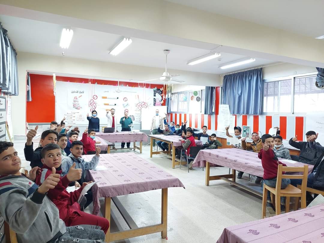 الأونروا تطلق حملة لمكافحة التدخين بين المراهقين 