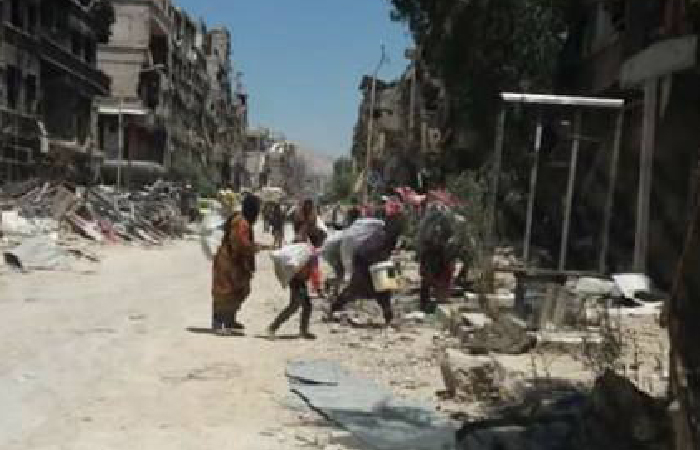 بعد مهاجمتهم الأهالي.. دعوات لوضع حد لللصوص في مخيم اليرموك