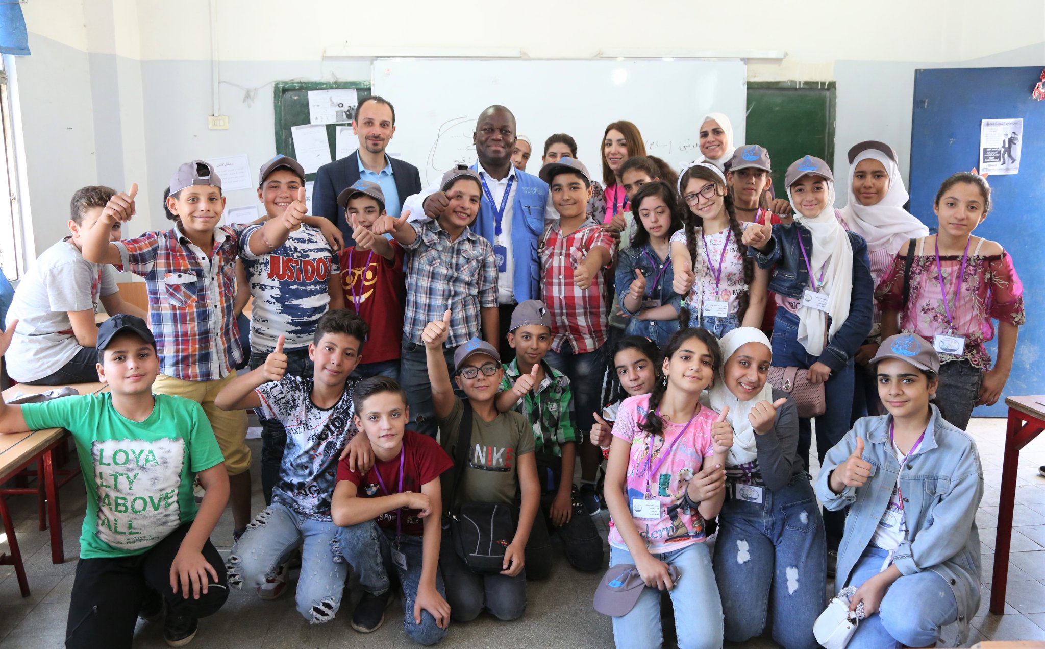 خلال دورة صيفية. مطالبات بتأهيل مدارس الأونروا في مخيم اليرموك