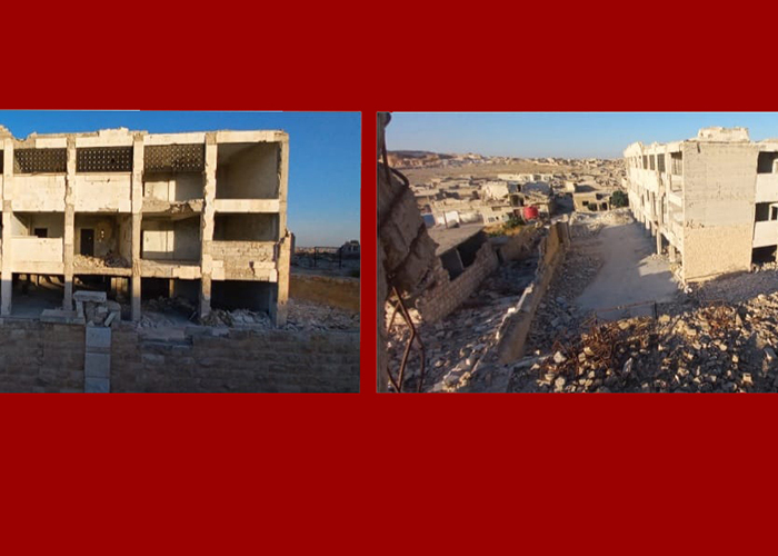 مخيم حندرات.. البدء بترميم مدرسة الجليل وسط انتقادات للأونروا