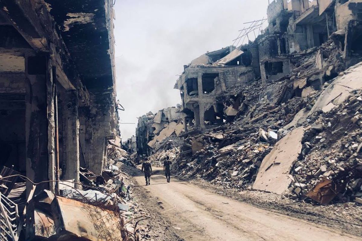 الموافقة على تفعيل خط مواصلات شارع فلسطين بمخيم اليرموك