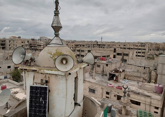 رسائل تهديد للاجئين فلسطينيين في مخيم درعا