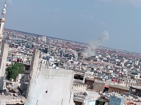 مع اشتداد الاشتباكات. إيقاف الدوام بمدارس الأونروا في مخيم درعا 