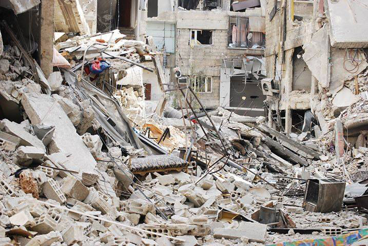 مخيم اليرموك.. المنازل المدمرة من يعوض أصحابها