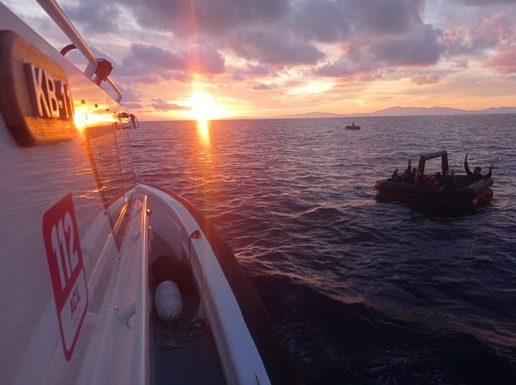 خفر السواحل التركي ينقذ 27 مهاجراً بينهم فلسطينيون