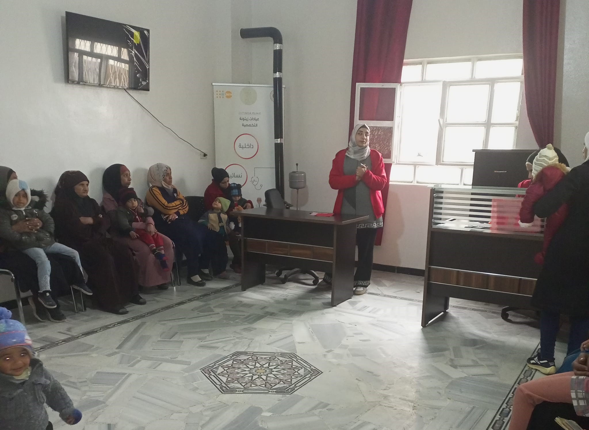 مخيم خان دنون. جلسة توعية حول الاستغلال الجنسي والاعتداء على الأطفال