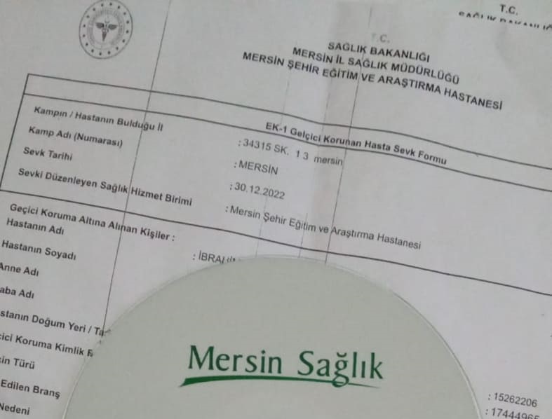 مناشدة لإعانة عائلة طفل فلسطيني مريض مهجرة من مخيم اليرموك