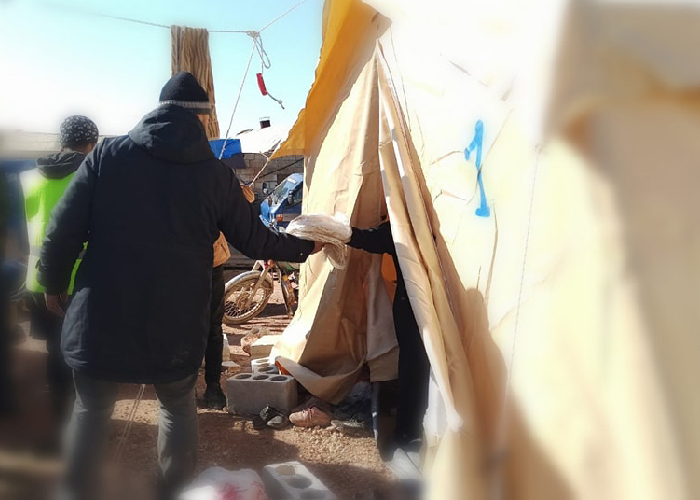 فلسطينيو سوريا..  مبادرات إنسانية لمساعدة منكوبي الزلزال