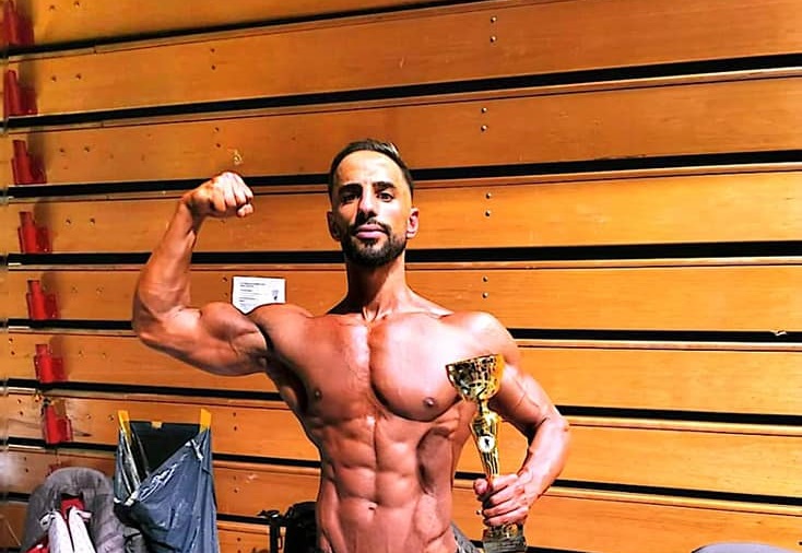 فلسطيني يحقق المركز الثاني في بطولة ألمانيا الشرقية للياقة البدنية 