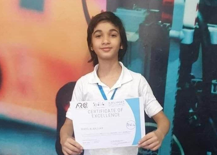 طالب فلسطيني يحرز المركز الثاني في بطولة الروبوت السنوية في سوريا ولبنان