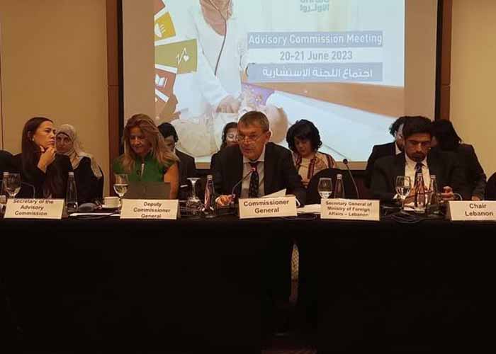 لبنان يستضيف اجتماعات اللجنة الاستشارية للأونروا وسط تزايد التحديات التي تواجه اللاجئين الفلسطينيين